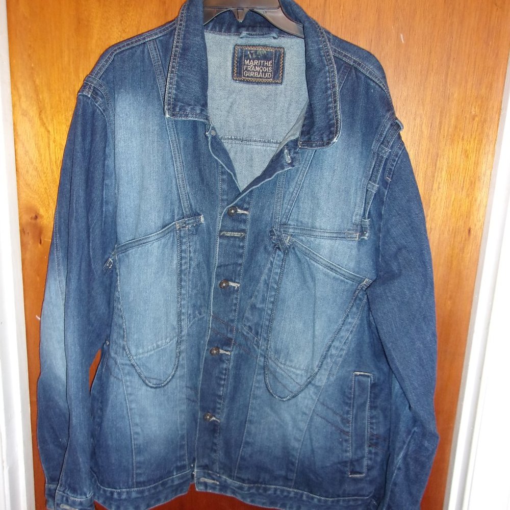 Vintage Marithe Francois Girbaud jEAN Jacket XL
